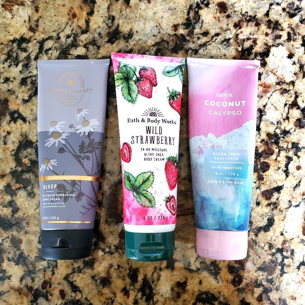 3pcs bath and body works body lotion - Picture 1 of 2